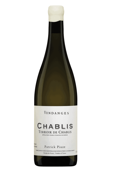 Patrick Piuze Terroirs de Chablis - Tout sur le Vin Bouteille de vin blanc Patrick Piuze Terroirs de Chablis 2019
