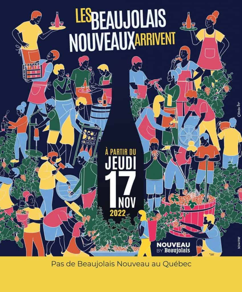 Pas de Beaujolais Nouveau 2022 au Québec Pas de Beaujolais Nouveau 2022 au Québec