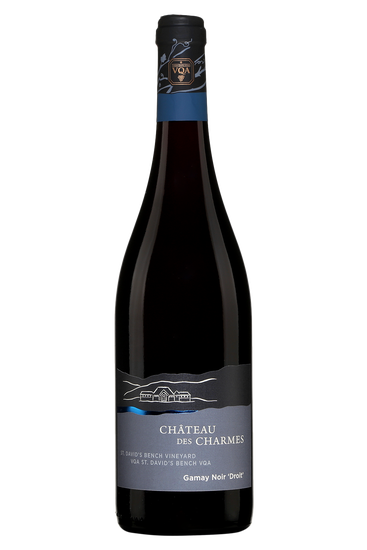 Château des Charmes Gamay Noir "Droit" - Tout sur le Vin Château des Charmes Gamay Noir 'Droit' 2019